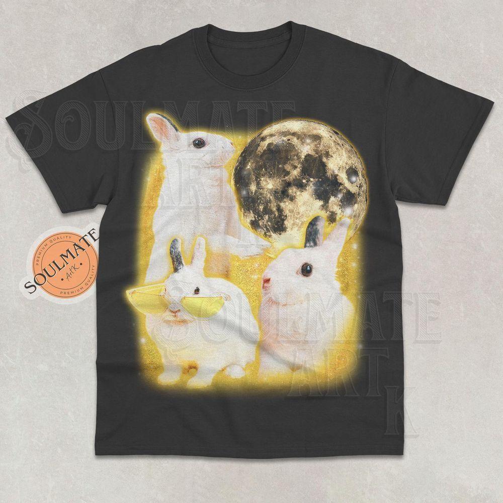 Three Rabbits Moon Vuitino Shirt Three Rabbits Moon Vuitino Shirt